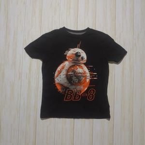 Boys Star Wars BB-8 Black Tee